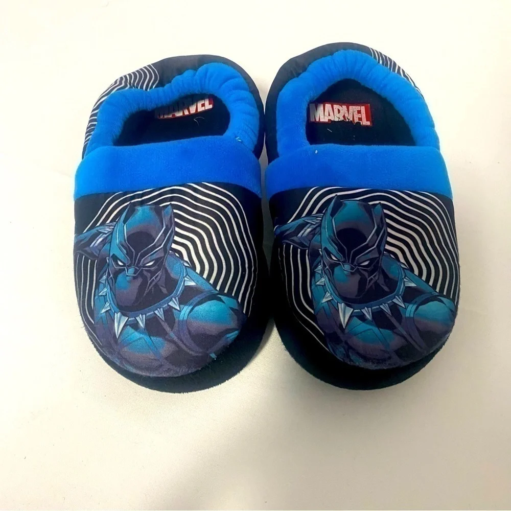 Marvel Black Panther Lot of (2) Slippers Size 13/1 NWOT